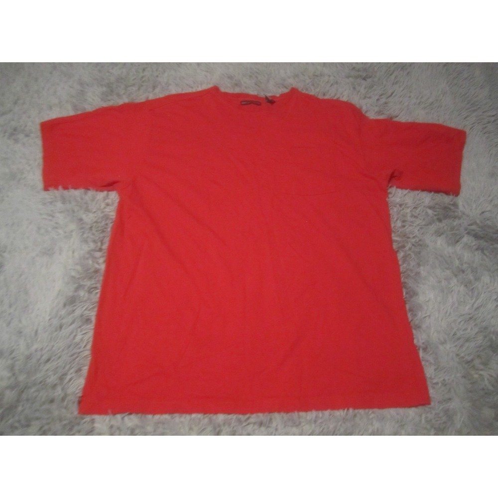 Siegfried Shirt Mens 2XL XXL Red Basic Tee Short Sleeve Crew Neck Cotton